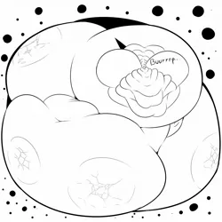 Size: 1280x1280 | Tagged: suggestive, artist:saintdraconis, derpibooru import, oc, oc:skye lily, anthro, series:skye's donut binge, all consuming, belly, big belly, big breasts, bigger than the universe, blob, blobface, breasts, burp, butt, fat, huge belly, huge breasts, huge butt, image, impossibly large belly, impossibly large breasts, impossibly large butt, jpeg, large butt, morbidly obese, multiverse, obese, weight gain, weight gain sequence