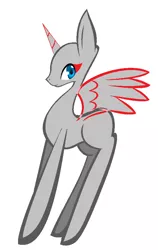 Size: 552x874 | Tagged: safe, artist:djdupstep15, derpibooru import, oc, unofficial characters only, alicorn, pony, alicorn oc, base, eyelashes, female, horn, image, mare, png, simple background, solo, white background, wings