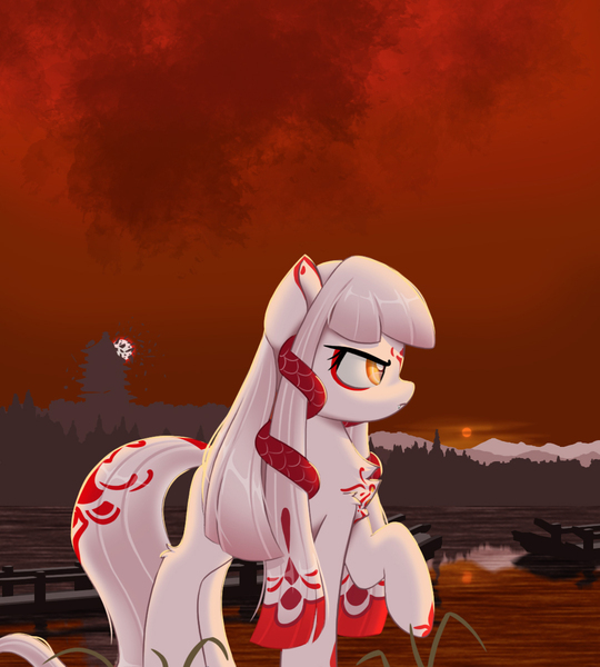 Size: 1080x1200 | Tagged: safe, artist:one4pony, derpibooru import, oc, oc:明珠, unofficial characters only, earth pony, pony, image, jpeg, mascot, solo