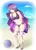 Size: 1530x2141 | Tagged: suggestive, artist:musicfirewind, derpibooru import, princess luna, human, arm behind back, beach, beach ball, bikini, breasts, cleavage, clothes, ethereal hair, female, hands behind back, humanized, image, jpeg, looking at you, sandals, side-tie bikini, solo, swimsuit