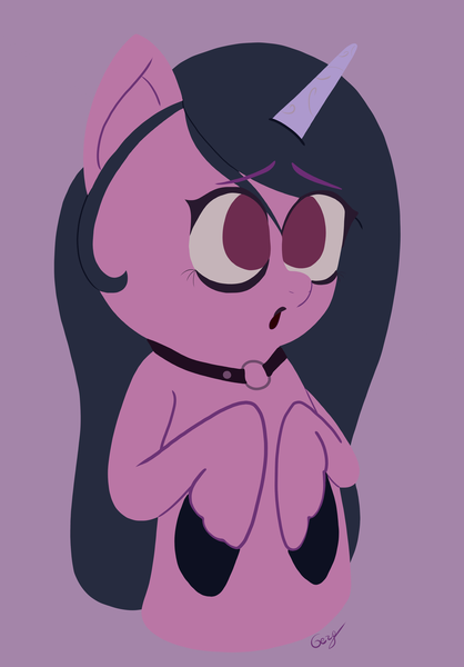 Size: 2852x4097 | Tagged: safe, artist:realgero, derpibooru import, izzy moonbow, pony, unicorn, g5, goth, goth izzy, image, png, solo