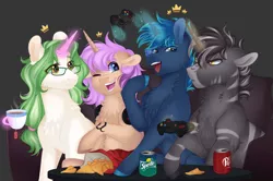 Size: 3500x2317 | Tagged: safe, artist:roselord, derpibooru import, oc, pony, unicorn, chest fluff, commission, custom commision, fluffy, image, png, ych result