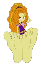 Size: 2388x4367 | Tagged: safe, derpibooru import, edit, adagio dazzle, equestria girls, rainbow rocks, barefoot, base, base used, boots, clothes, crossed legs, evil grin, feet, female, fetish, foot fetish, foot focus, gem, grin, headband, high heel boots, image, leggings, looking at you, pantyhose, png, shoes, simple background, siren gem, smiling, socks, soles, solo, spikes, stockings, that was fast, thigh highs, tights, toes, transparent background, vector