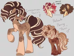 Size: 413x314 | Tagged: safe, artist:grubgruel, artist:lovedletters, cheese sandwich, flim, earth pony, pony, unicorn, coat markings, colored hooves, curly hair, facial markings, female, image, jpeg, magical gay spawn, male, mare, next generation, offspring, parent:cheese sandwich, parent:flim, parents:cheeseflim, poor quality, raised hoof, stallion, standing
