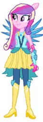 Size: 381x1059 | Tagged: safe, alternate version, derpibooru import, princess cadance, equestria girls, boots, clothes, clothes swap, crystal guardian, high heel boots, image, jpeg, shoes, simple background, solo