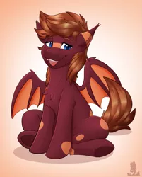 Size: 1605x2000 | Tagged: safe, artist:monsoonvisionz, derpibooru import, oc, unofficial characters only, bat pony, pony, bat pony oc, bat wings, image, png, solo, wings