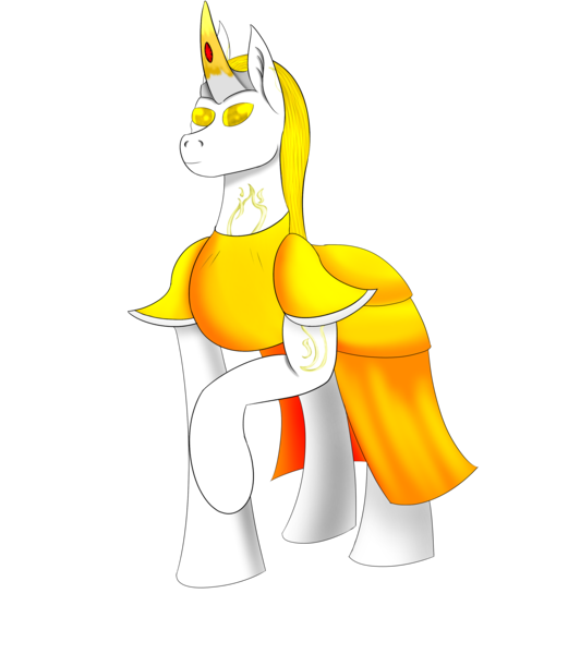 Size: 3000x3457 | Tagged: safe, artist:saint boniface, derpibooru import, oc, oc:lux vitae, unofficial characters only, pony, armor, gem, image, male, png, solo, stallion