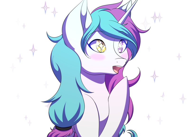 Size: 3600x2600 | Tagged: safe, derpibooru import, oc, oc:luz, unofficial characters only, pony, unicorn, cartoon, cute, heterochromia, image, png, ponylatino, simple background, solo, stars, transparent background