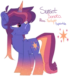 Size: 1280x1416 | Tagged: safe, artist:maximumpiracy, derpibooru import, twilight sparkle, pony, alternate design, image, png, simple background, solo, transparent background