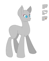 Size: 2183x2747 | Tagged: safe, artist:djdupstep15, derpibooru import, oc, unofficial characters only, earth pony, pony, bald, base, earth pony oc, image, png, simple background, solo, white background