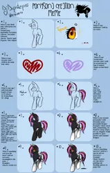 Size: 1400x2200 | Tagged: safe, artist:djdupstep15, derpibooru import, oc, unofficial characters only, pony, coat markings, heart, image, lineart, png, progression, socks (coat marking)