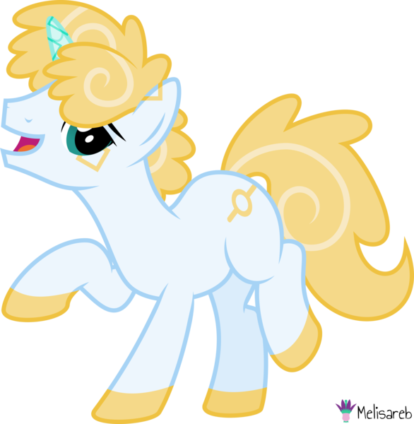 Size: 4000x4094 | Tagged: safe, artist:melisareb, derpibooru import, part of a set, pony, unicorn, .svg available, absurd resolution, crossover, image, kleptocorns, kune (kleptocorns), male, open mouth, png, raised hoof, simple background, solo, stallion, transparent background, vector