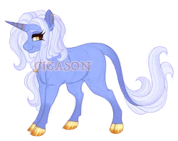 Size: 2900x2300 | Tagged: safe, artist:gigason, derpibooru import, oc, oc:arash, pony, unicorn, female, image, mare, obtrusive watermark, offspring, parent:hoo'far, parent:trixie, parents:trixfar, png, simple background, solo, transparent background, watermark