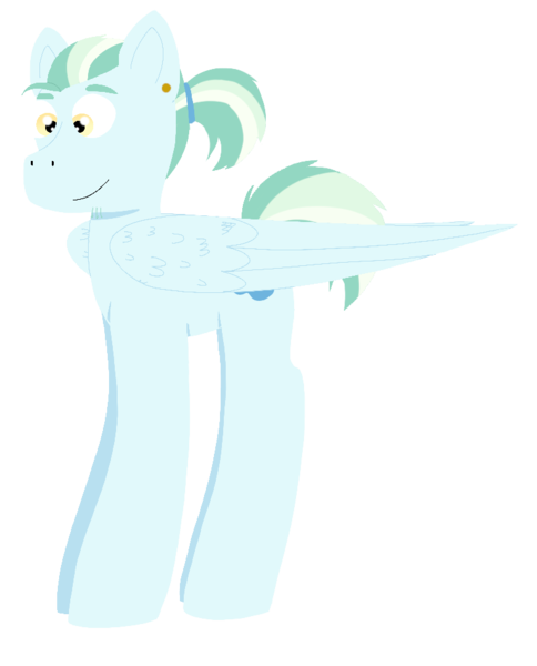 Size: 765x948 | Tagged: safe, artist:melodic-melodrama, derpibooru import, oc, oc:spindrift splash, unofficial characters only, pegasus, pony, ear piercing, earring, image, jewelry, male, offspring, parent:sky stinger, parent:vapor trail, parents:vaporsky, piercing, png, simple background, solo, stallion, transparent background