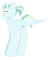 Size: 765x948 | Tagged: safe, artist:melodic-melodrama, derpibooru import, oc, oc:spindrift splash, unofficial characters only, pegasus, pony, ear piercing, earring, image, jewelry, male, offspring, parent:sky stinger, parent:vapor trail, parents:vaporsky, piercing, png, simple background, solo, stallion, transparent background