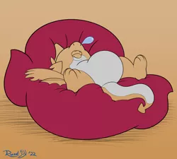 Size: 2000x1800 | Tagged: safe, artist:rupertbluefox, derpibooru import, spike, dragon, series:natg rupert 22, atg 2022, cute, derpibooru exclusive, dichromatic, floor pillow, image, limited palette, lying down, male, newbie artist training grounds, on back, pillow, png, sketch, sleeping, snot bubble, spikabetes, underbelly, winged spike, wings