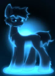 Size: 2166x3000 | Tagged: safe, artist:monycaalot, derpibooru import, neon lights, rising star, oc, unofficial characters only, earth pony, art trade, image, looking at you, missing cutie mark, png, solo