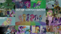 Size: 1280x721 | Tagged: safe, derpibooru import, edit, edited screencap, editor:quoterific, screencap, angel bunny, applejack, doctor fauna, fluttershy, gallus, maud pie, pinkie pie, princess celestia, princess luna, rainbow dash, rarity, starlight glimmer, twilight sparkle, twilight sparkle (alicorn), zecora, alicorn, earth pony, gryphon, koala, pegasus, pony, raccoon, unicorn, zebra, a royal problem, all bottled up, between dark and dawn, griffon the brush off, just for sidekicks, lesson zero, make new friends but keep discord, rarity investigates, season 1, season 2, season 3, season 4, season 5, season 7, season 8, season 9, she talks to angel, simple ways, the return of harmony, what about discord?, what lies beneath, spoiler:s08, spoiler:s09, applejack's hat, best friends until the end of time, body swap, boop, cowboy hat, cutie map, female, flying, goggles, hat, image, jpeg, magic, male, mane six, mare, nose in the air, nose to nose, noseboop, open mouth, open smile, out of context, present, smiling, spread wings, sugarcube corner, telekinesis, text, tree, twilight's castle, unicorn twilight, wings