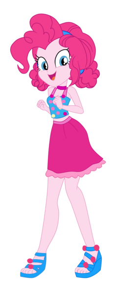 Size: 1906x4788 | Tagged: safe, alternate version, artist:gmaplay, derpibooru import, pinkie pie, equestria girls, equestria girls series, i'm on a yacht, spoiler:eqg series (season 2), image, png, solo