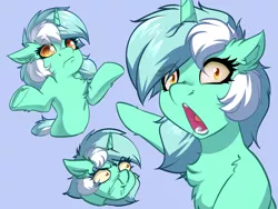 Size: 5328x4000 | Tagged: safe, artist:witchtaunter, derpibooru import, lyra heartstrings, pony, unicorn, :/, angry, ear fluff, emotes, female, frown, glare, image, mare, meme, open mouth, png, pointing, shocked, shrug, simple background, solo, soyjak, wojak