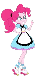 Size: 1900x3695 | Tagged: safe, artist:gmaplay, derpibooru import, pinkie pie, coinky-dink world, eqg summertime shorts, equestria girls, image, png, solo