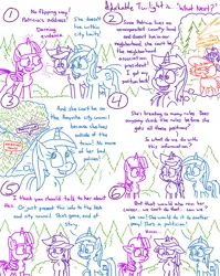 Size: 4779x6013 | Tagged: safe, artist:adorkabletwilightandfriends, derpibooru import, amethyst star, minuette, twilight sparkle, twilight sparkle (alicorn), oc, oc:patricia, alicorn, comic:adorkable twilight and friends, adorkable, adorkable twilight, card, comic, cute, dork, dream, government, happy, image, map, note, png, ponyville, revenge, sad, second thoughts, thought bubble, upset
