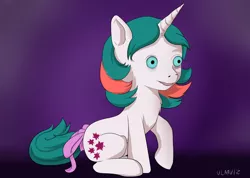 Size: 2600x1850 | Tagged: safe, artist:ulaaviz, derpibooru import, gusty, pony, unicorn, derpibooru exclusive, g1, image, jpeg, solo