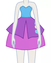 Size: 1920x2401 | Tagged: safe, artist:liggliluff, derpibooru import, edit, equestria girls, equestria girls (movie), clothes, cropped, cutie mark, cutie mark on clothes, dress, fall formal outfits, image, jpeg, mannequin, no pony, simple background, white background