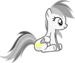 Size: 1211x1027 | Tagged: safe, artist:josephlu2021, derpibooru import, oc, oc:gray awesome dash, unofficial characters only, pegasus, pony, folded wings, image, pegasus oc, png, pony oc, simple background, sitting, solo, transparent background, wings