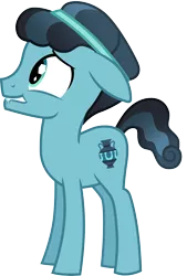 Size: 3000x4426 | Tagged: safe, artist:cloudyglow, derpibooru import, crystal hoof, thorax, the times they are a changeling, disguise, disguised changeling, image, png, solo, vector