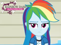 Size: 1484x1080 | Tagged: safe, derpibooru import, edit, edited screencap, screencap, rainbow dash, equestria girls, rainbow rocks, album, album cover, avril lavigne, clothes, drums, image, jpeg, musical instrument, rock, shorts