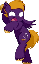 Size: 1920x3120 | Tagged: safe, artist:alexdti, derpibooru import, oc, oc:dark purple, oc:purple creativity, pegasus, pony, image, png, simple background, solo, transparent background