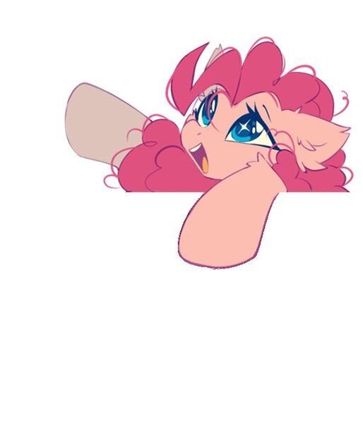 Size: 600x700 | Tagged: safe, artist:mirtash, derpibooru import, pinkie pie, earth pony, pony, ear fluff, fluffy, image, jpeg, smiling, solo