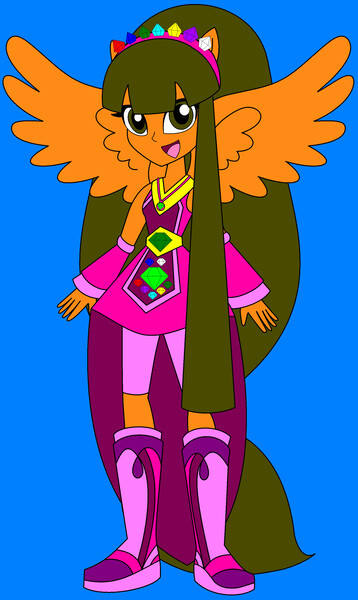 Size: 1871x3140 | Tagged: safe, oc, equestria girls, crystal guardian, image, jpeg, solo