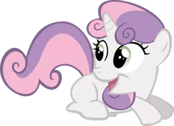 Size: 2873x2087 | Tagged: safe, artist:pangbot, derpibooru import, sweetie belle, pony, unicorn, female, filly, foal, high res, image, open mouth, png, simple background, transparent background, vector