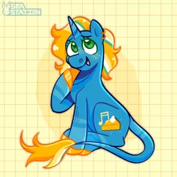 Size: 1280x1280 | Tagged: safe, artist:seasemissary, derpibooru import, oc, oc:pumpkin, pony, unicorn, female, image, jpeg, mare, solo