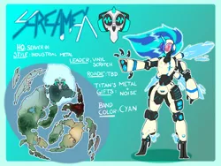 Size: 3200x2400 | Tagged: safe, artist:sanyo2100, derpibooru import, vinyl scratch, anthro, robot, alternate universe, brutal equestria, equestria, image, map, png, reference, reference sheet