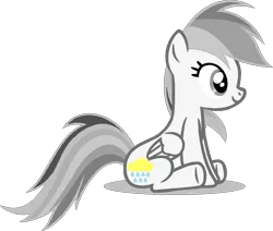 Size: 1211x1027 | Tagged: safe, artist:josephlu2021, derpibooru import, oc, oc:gray awesome dash, unofficial characters only, pegasus, pony, folded wings, image, pegasus oc, png, pony oc, shadow, simple background, sitting, solo, transparent background, wings