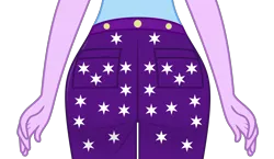 Size: 3000x1735 | Tagged: safe, artist:keronianniroro, derpibooru import, sci-twi, twilight sparkle, equestria girls, butt, butt only, camp everfree outfits, clothes, image, png, shorts, solo, twibutt, vector
