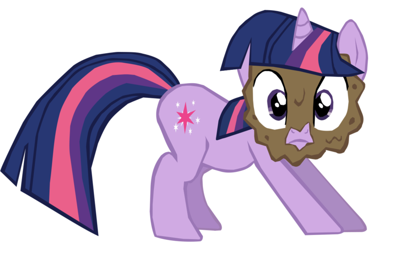 Size: 1280x803 | Tagged: safe, artist:benpictures1, derpibooru import, twilight sparkle, pony, unicorn, a dog and pony show, cute, female, image, inkscape, looking at you, mud mask, png, simple background, solo, transparent background, twiabetes, unicorn twilight, vector