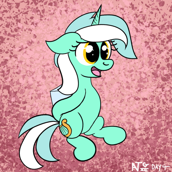 Size: 2000x2000 | Tagged: safe, artist:dafiltafish, derpibooru import, lyra heartstrings, pony, unicorn, abstract background, box, female, image, mare, newbie artist training grounds, png, simple background, solo