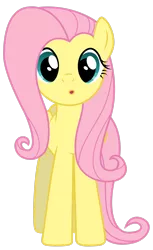Size: 1914x3132 | Tagged: safe, artist:yanoda, derpibooru import, fluttershy, pegasus, pony, a bird in the hoof, .svg available, female, image, mare, png, simple background, solo, transparent background, vector