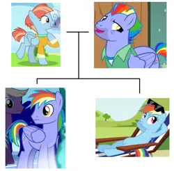 Size: 1111x1092 | Tagged: safe, derpibooru import, edit, edited screencap, screencap, bow hothoof, rainbow blaze, rainbow dash, windy whistles, pegasus, pony, games ponies play, parental glideance, season 3, season 7, too many pinkie pies, brother, brother and sister, daughter, daughter and son, family, family tree, father, father and child, father and daughter, father and son, female, g4, image, male, mare, mother, mother and child, mother and daughter, mother and son, parent and child, png, siblings, sister, son, stallion
