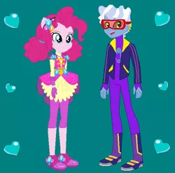 Size: 606x599 | Tagged: safe, artist:owletbrigthness, derpibooru import, pinkie pie, pokey pierce, equestria girls, crystal guardian, image, jpeg, solo