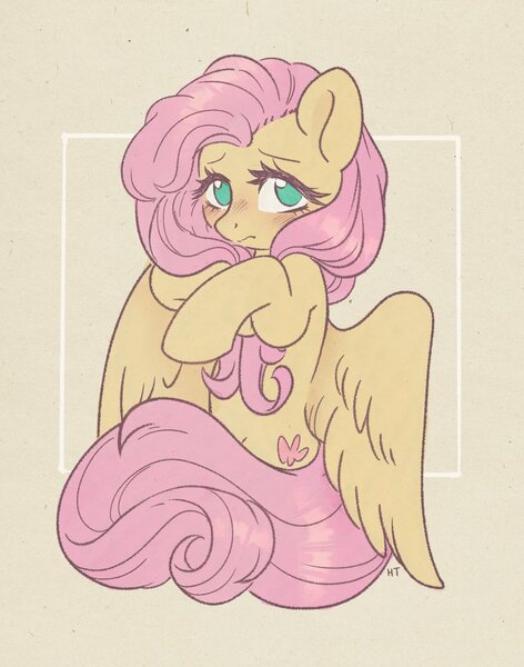 Size: 1110x1410 | Tagged: safe, artist:hawthornss, derpibooru import, fluttershy, pegasus, pony, cute, female, image, jpeg, mare, no pupils, shyabetes, solo, spread wings, wings