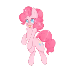 Size: 1307x1440 | Tagged: safe, artist:cartel_evision, artist:cartelevision, derpibooru import, part of a set, pinkie pie, earth pony, pony, :p, colored pupils, image, png, simple background, solo, tongue out, transparent background