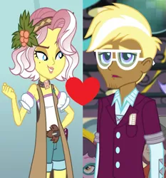 Size: 629x675 | Tagged: safe, derpibooru import, edit, edited screencap, screencap, trenderhoof, vignette valencia, equestria girls, equestria girls series, friendship games, rollercoaster of friendship, cropped, female, heart, image, male, png, shipping, shipping domino, straight, trenette