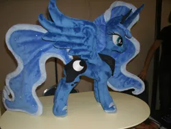 Size: 2828x2121 | Tagged: safe, artist:arp-photography, derpibooru import, princess luna, alicorn, pony, equestria la, equestria la 2013, high res, image, irl, jpeg, photo, plushie