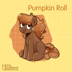 Size: 2000x2000 | Tagged: safe, artist:seasemissary, derpibooru import, oc, oc:pumpkin roll, earth pony, pony, female, image, mare, png, solo