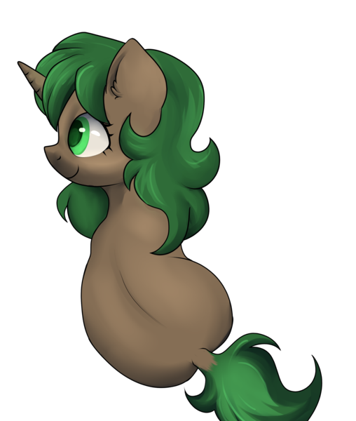 Size: 2200x2600 | Tagged: safe, artist:dumbwoofer, derpibooru import, oc, oc:pine shine, pony, unicorn, dock, female, image, looking to side, lying down, mare, png, simple background, sitting, smiling, spine, tail, transparent background